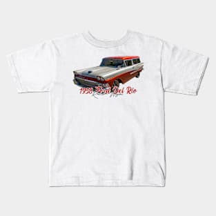 1958 Ford Del Rio Ranch Wagon Kids T-Shirt